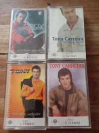 Cassetes do Tony Carreira
