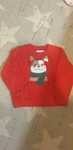 Sweter bluza buldog 128