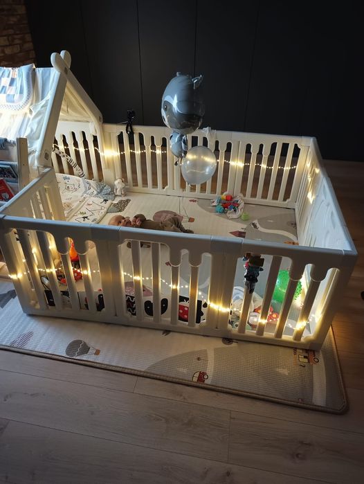 Kojec modułowy dla dzieci stan bardzo dobry