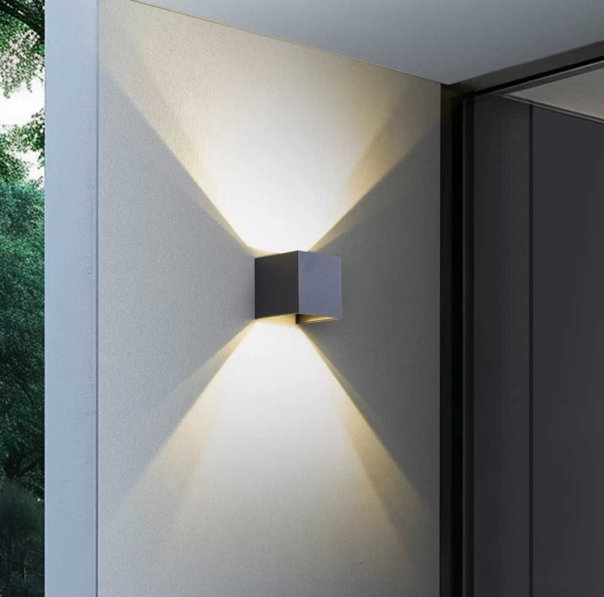 Inteligentna lampa ogrodowa kinkiet elewacyjny Wi-Fi Hombli(HBWL-0200)