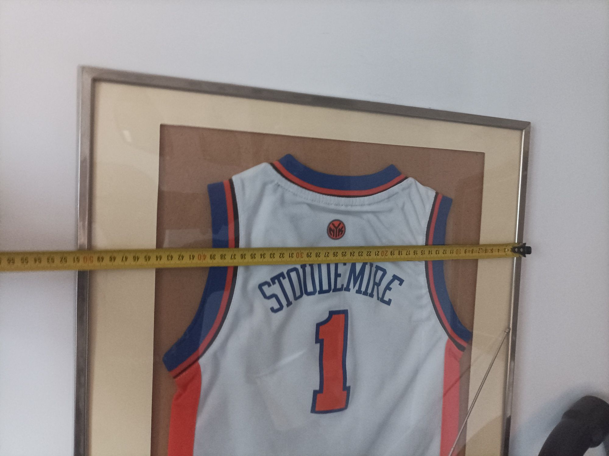 Koszulka NBA New York Stoudemire w antyramie.