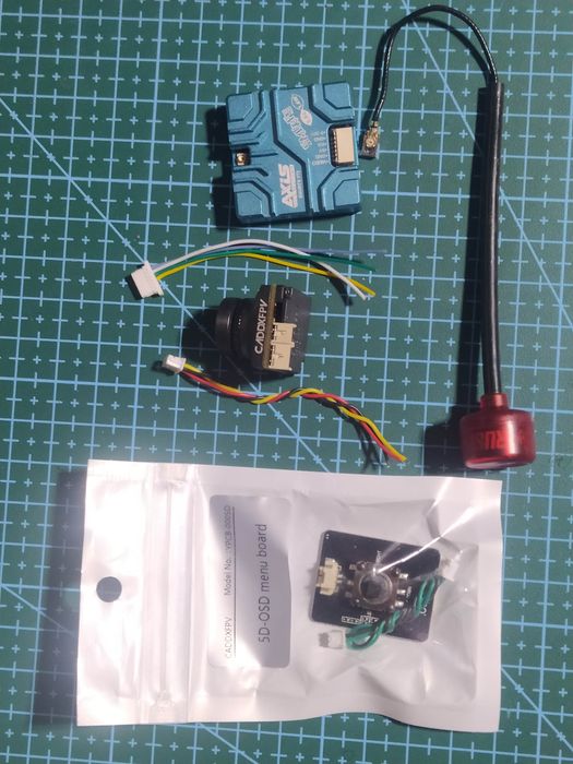 kompletny zestaw wizji analogowej 5,8GHz fpv