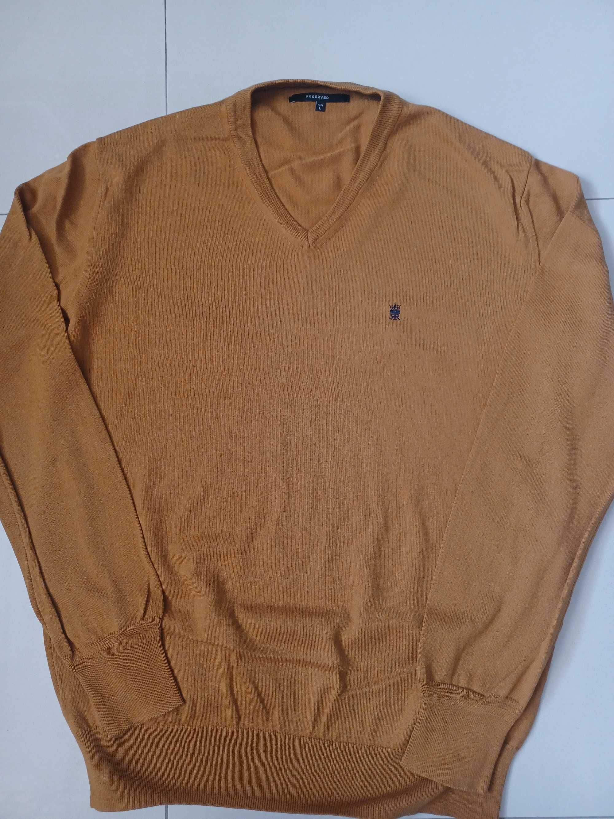 Sweter dla mężczyzny RESERVED roz L - stan idealny
