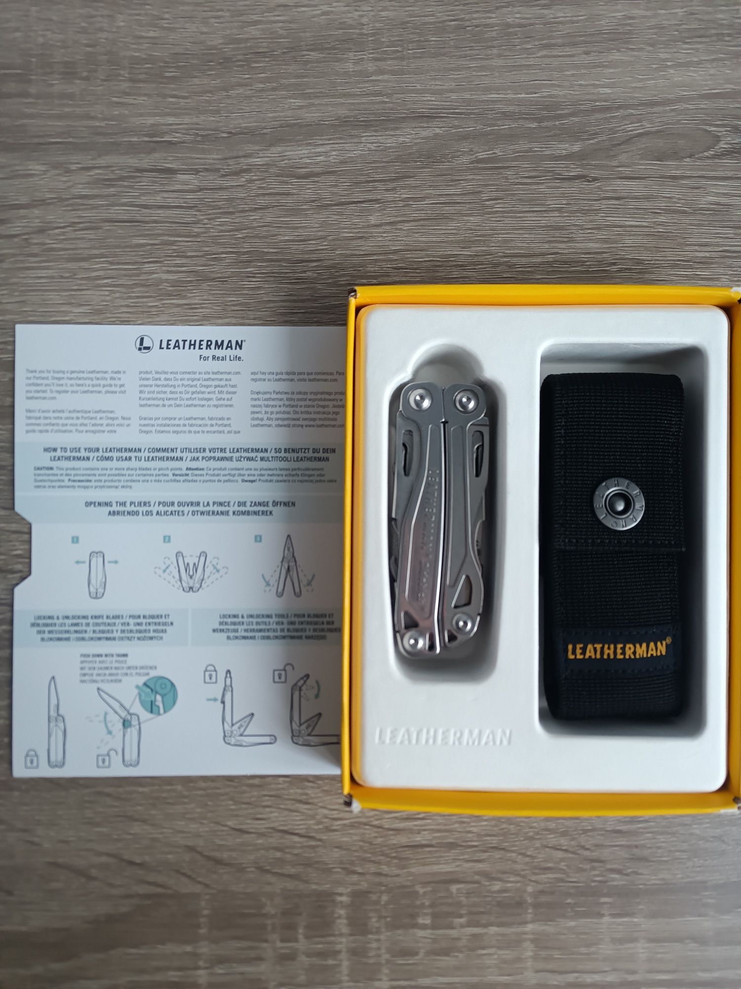 Мультитул Leatherman Sidekick новий