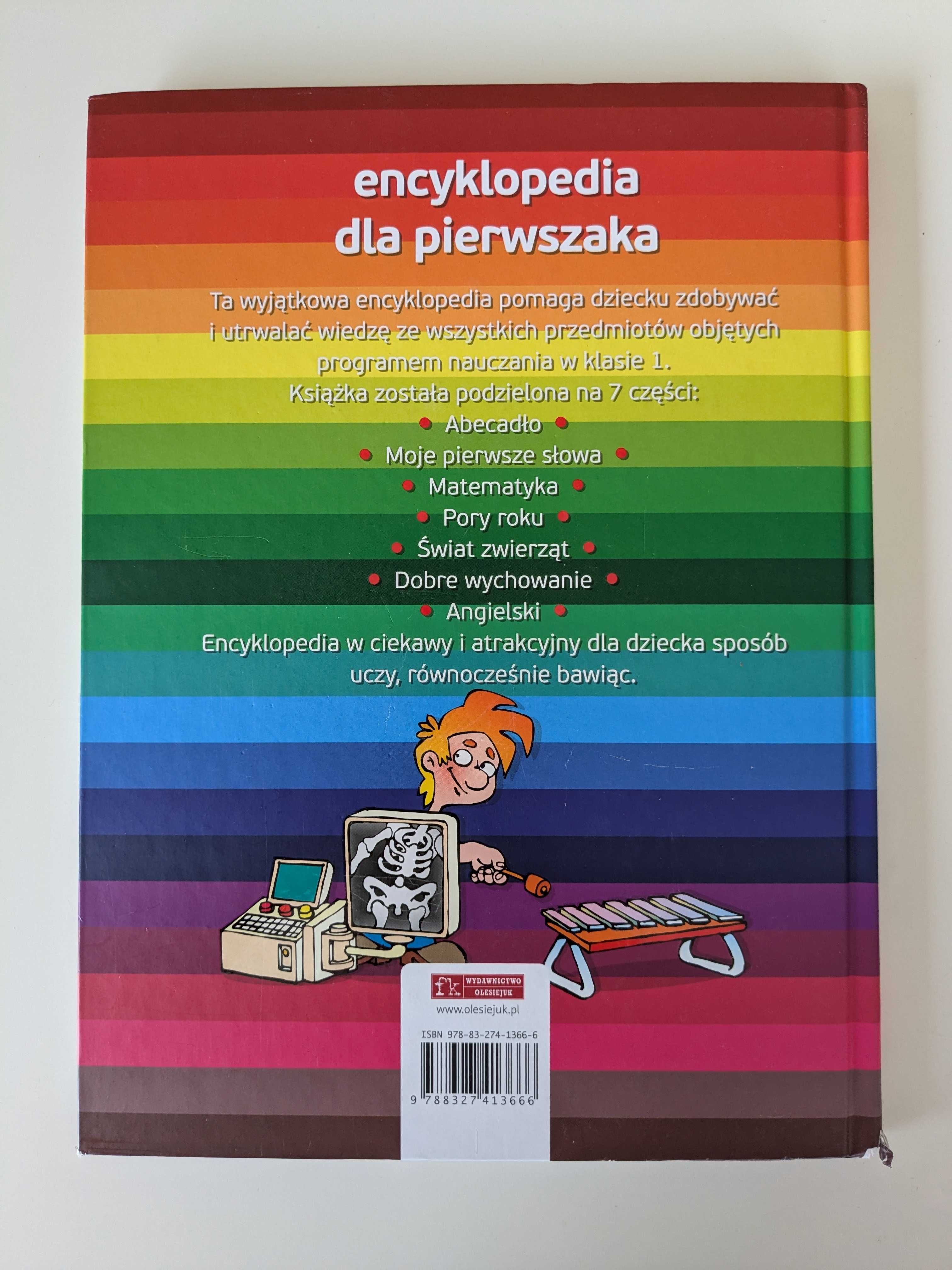 Encyklopedia dla pierwszaka książka do pierwszej klasy przedszkola
