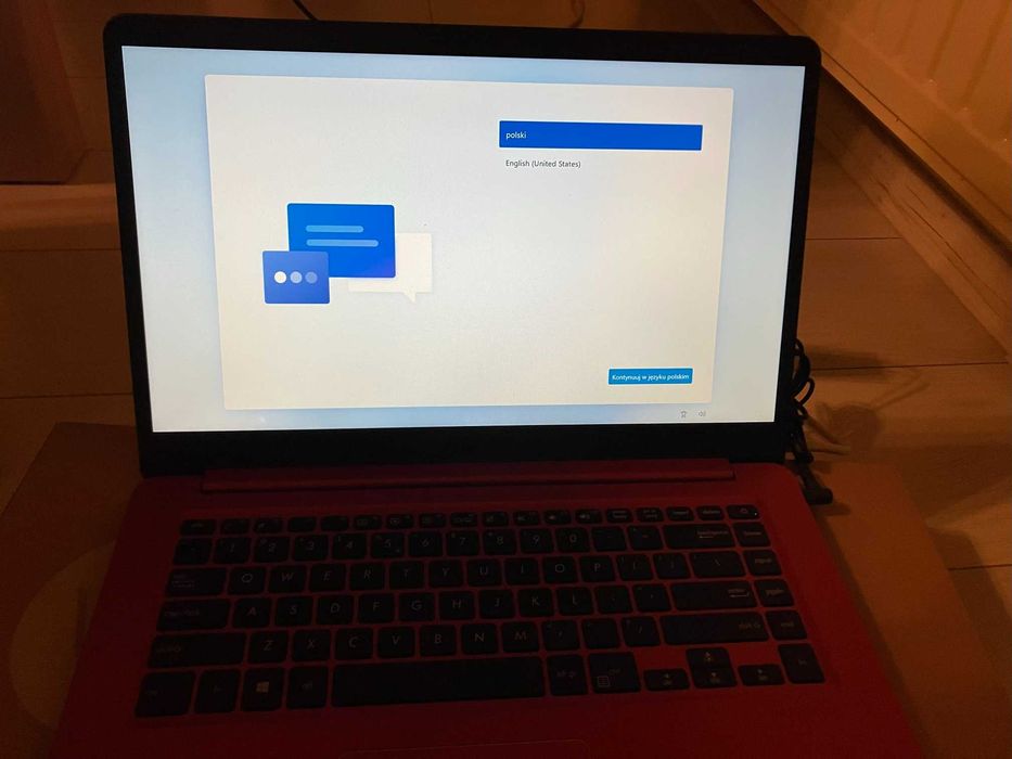 Laptop Asus Vivobook F510U czerowny