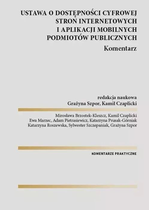 Ustawa o dostępności cyfrowej stron...