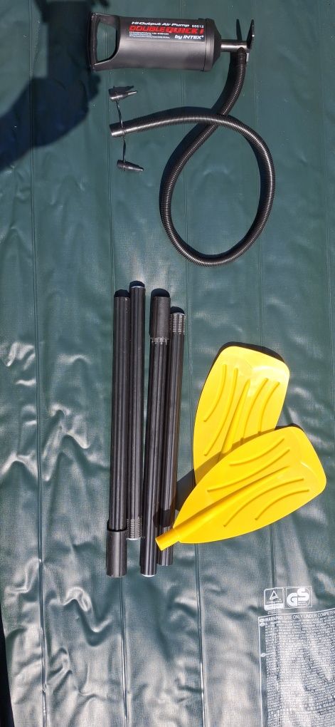 Intex Ponton SEAHAWK 4 + wiosła + pompka
