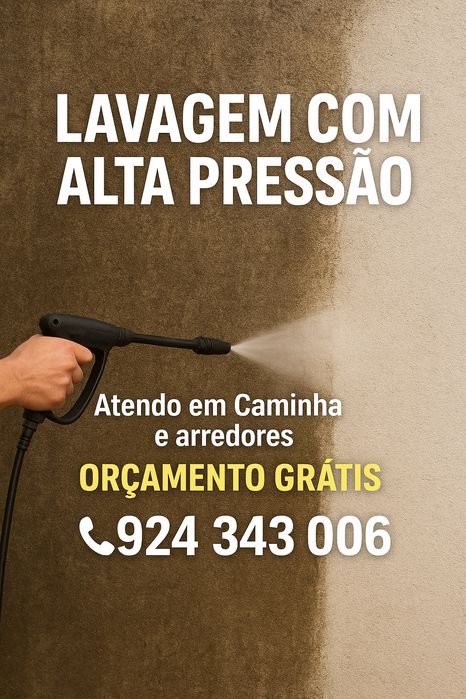 Lavagem de Passeio, Fachadas e Muros.