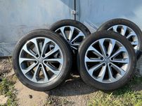 Диски 18 NISSAN QASHQAI - 4шт. - та 215 55 18 CONTINENTAL літо