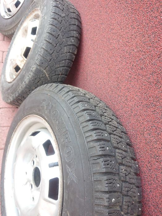 Golf mk1 oryginalne koła stalowe 5j13h + zimówki