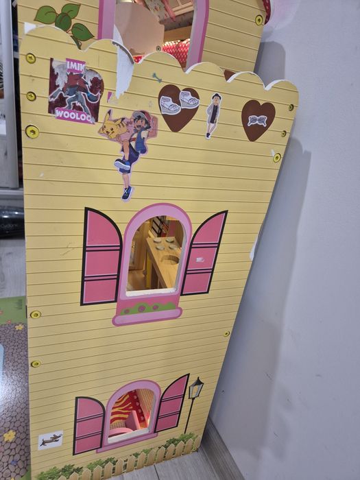 Domek dla lalek duży podświetlany
