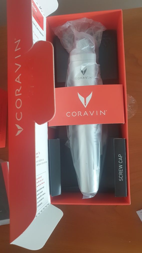 Coravin Six Core*NOVO*Doseador de vinho