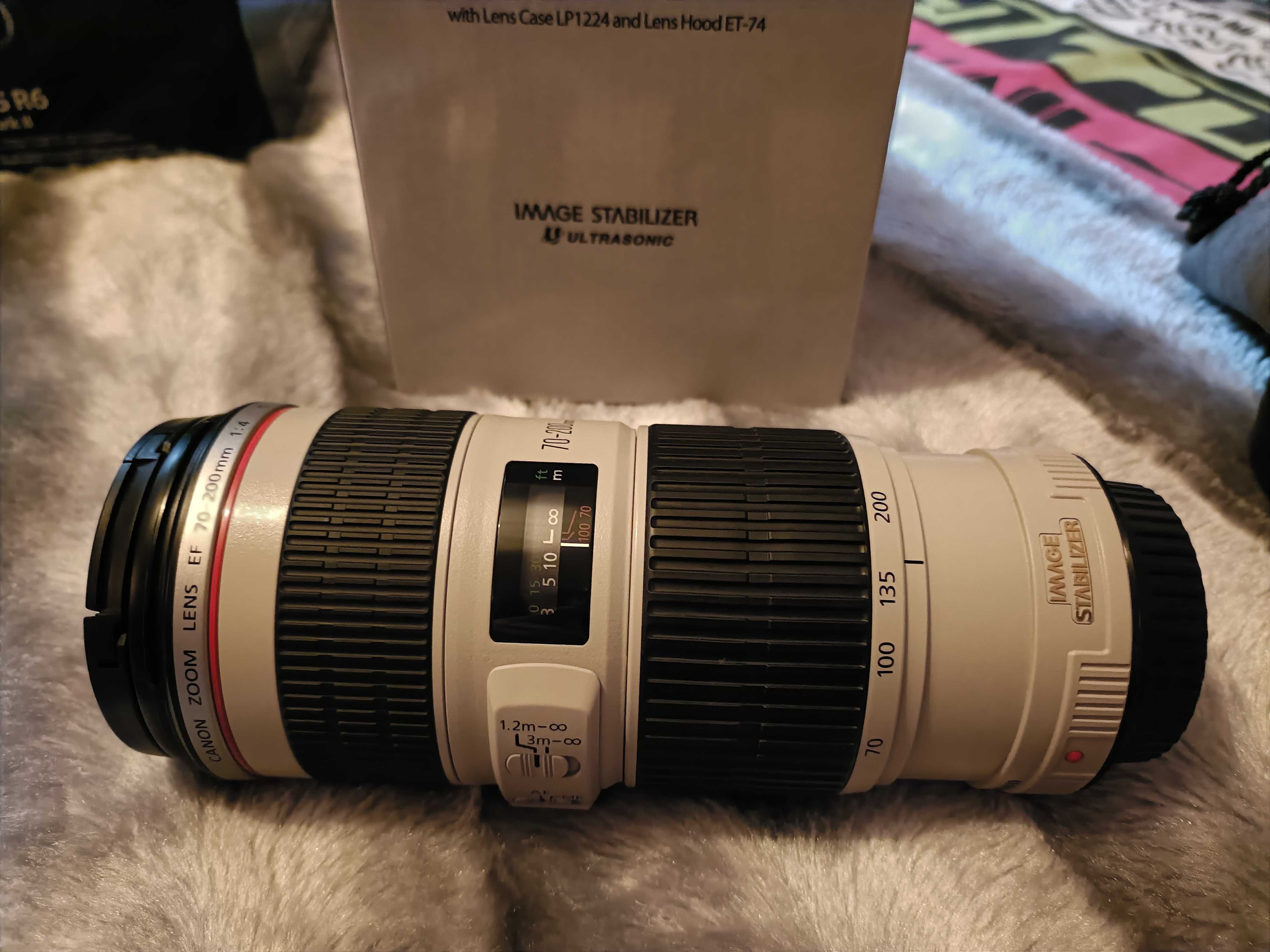 Objetiva CANON EF 70-200mm f/4L IS USM