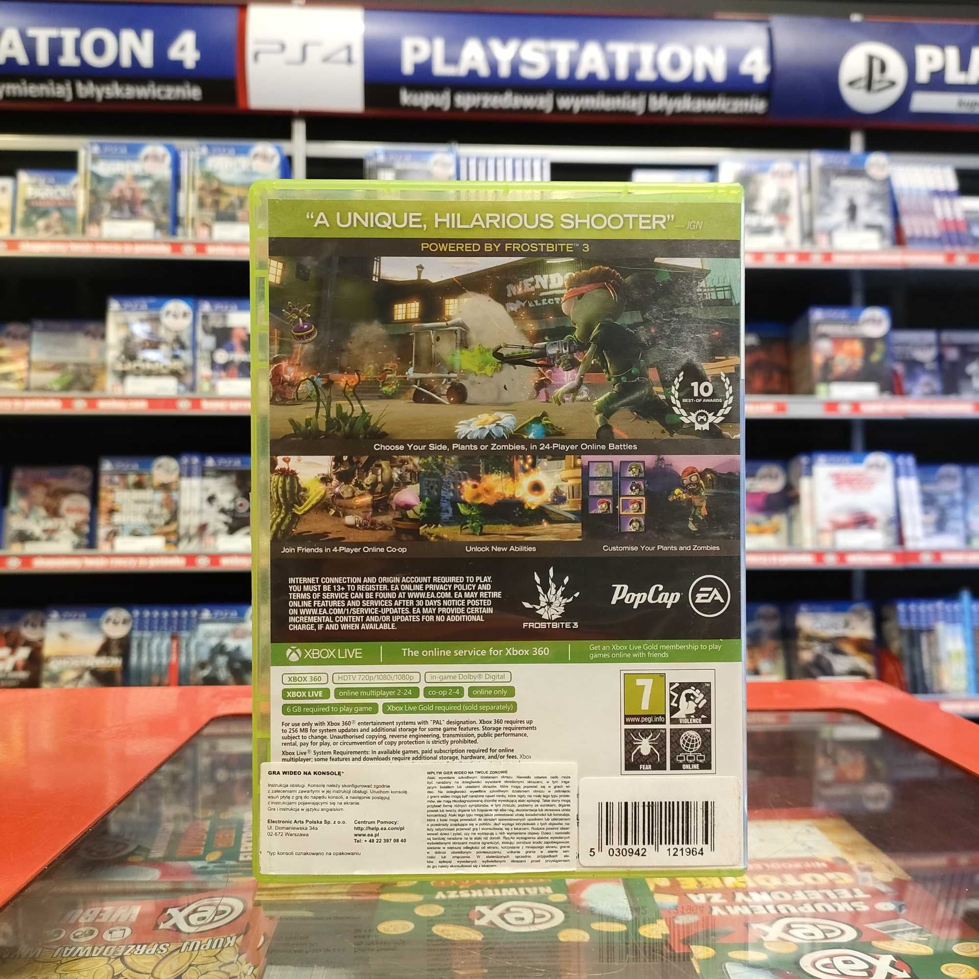 Plants Vs Zombies Garden Warfare [ XBOX 360 ]