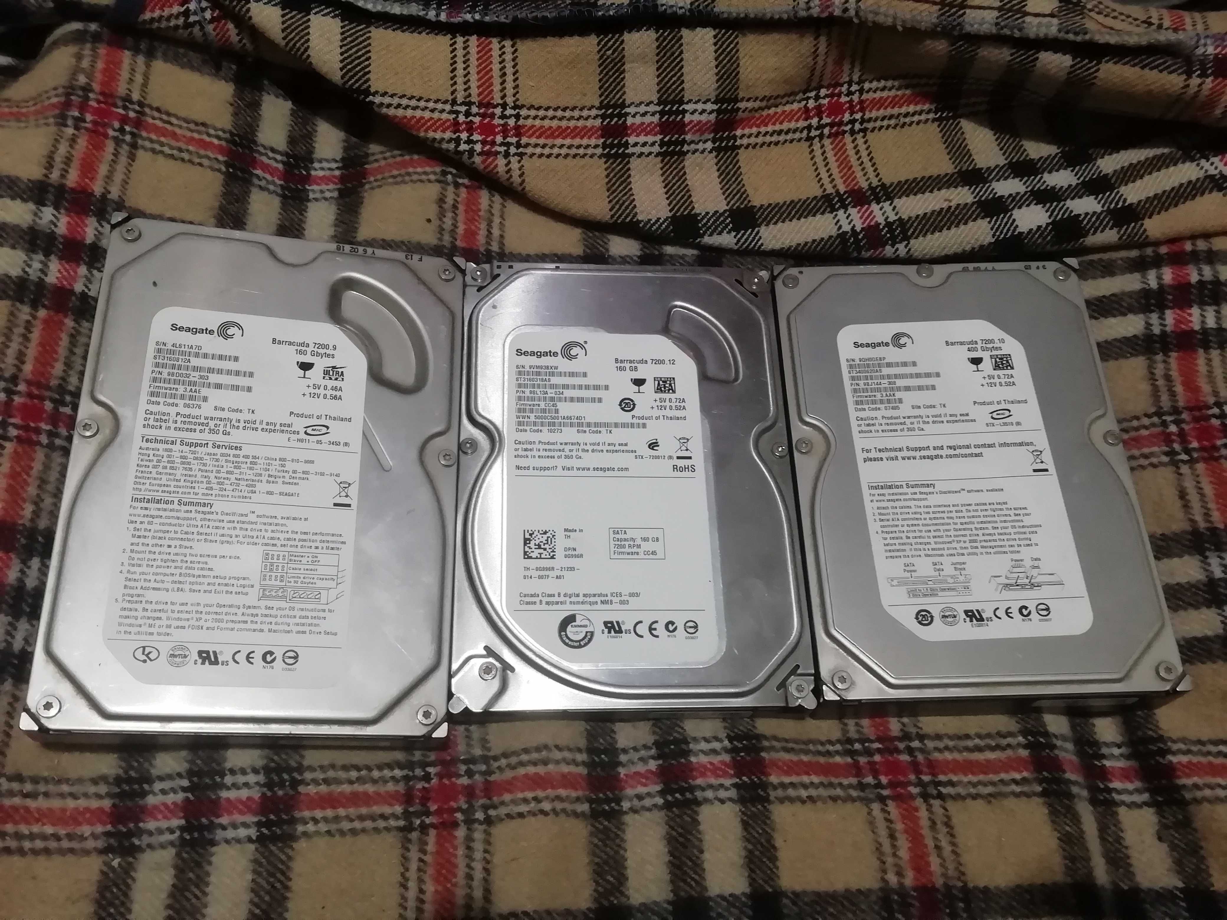 Жорсткий диск Seagate 3.5" 3 шт. одним лотом або окремо