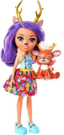 Barbie Enchantimals lalka + zwierzątko