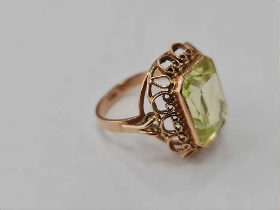 Polska 1986-96! Złoty pierścionek damski/ 583/ 8.62g/ R20