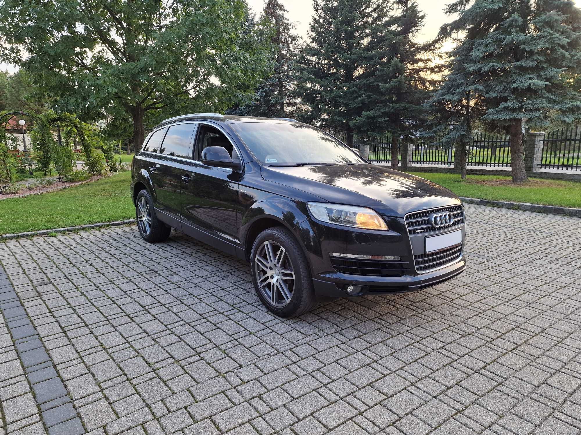 Audi Q7 S-Line Sport Plus Quattro 3.0 TDi*233Ps*Skóry-Alcantara