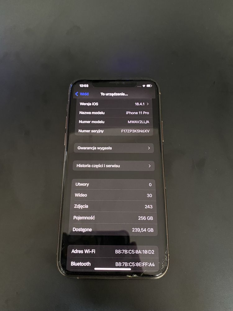 iPhone 11 Pro 256Gb