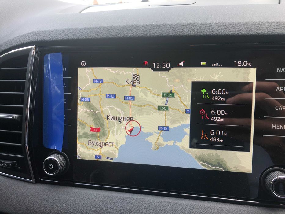 Навигация SKODA SD card 32GB Europe 2024 Amundsen 2 MIB2 5L0051236DH