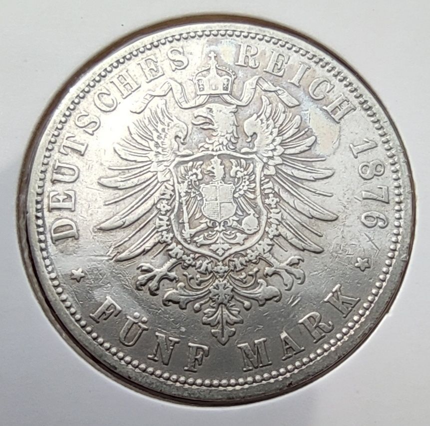 5 marek 1876 C Prusy