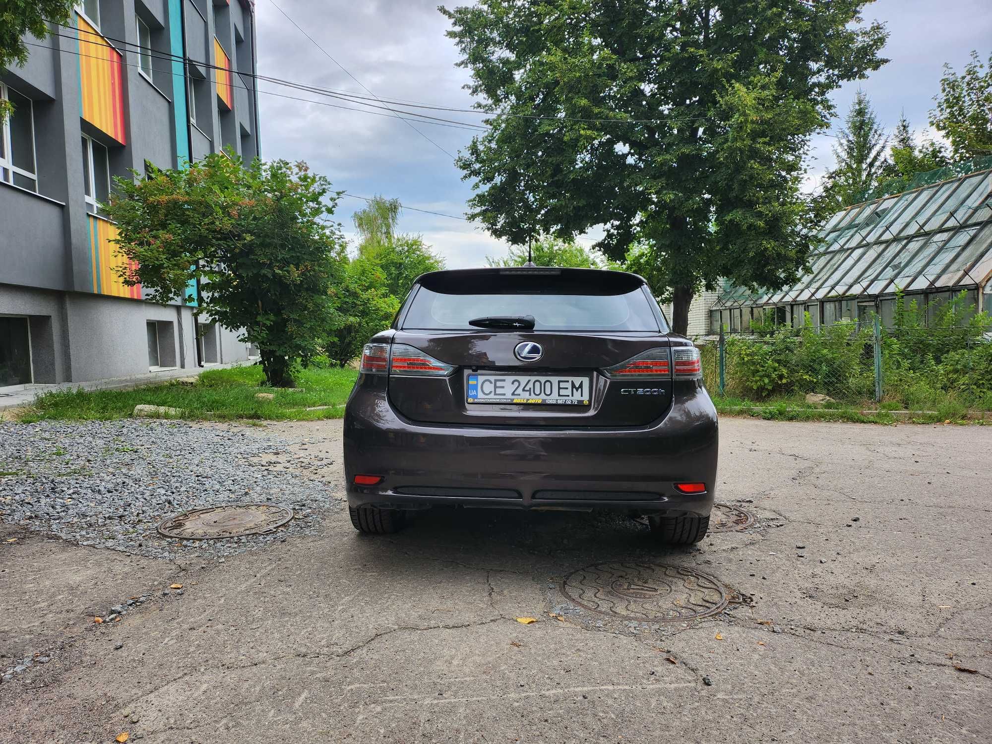 Lexus CT 200h 1.8 Hybrid E-CVT 2012 р. в.