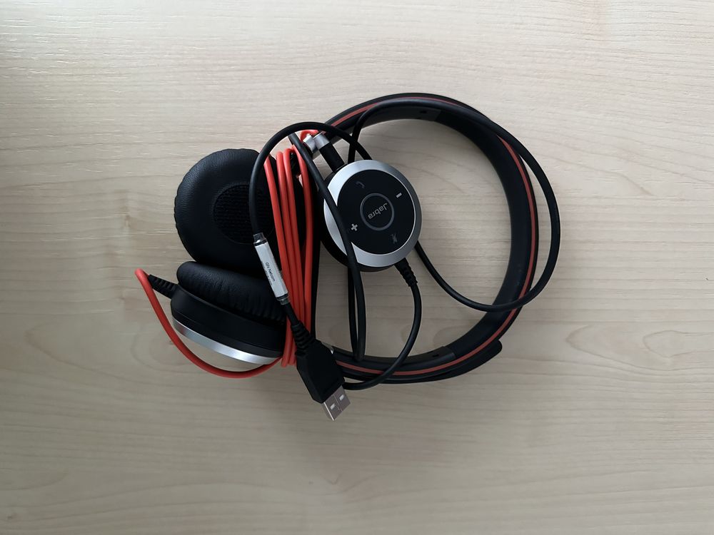 Słuchawki JABRA z mikrofonem Evolve 40 UC