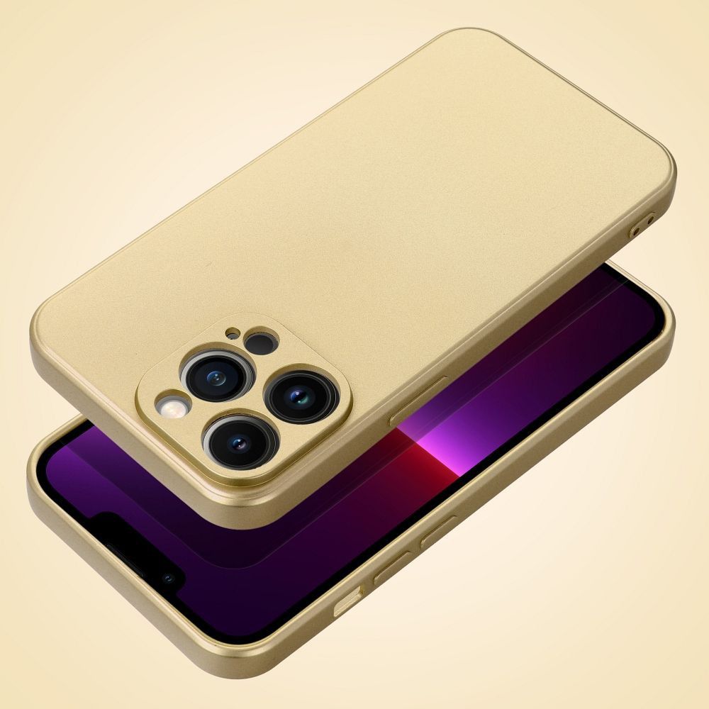 Etui Metallic do iPhone 13 Gold