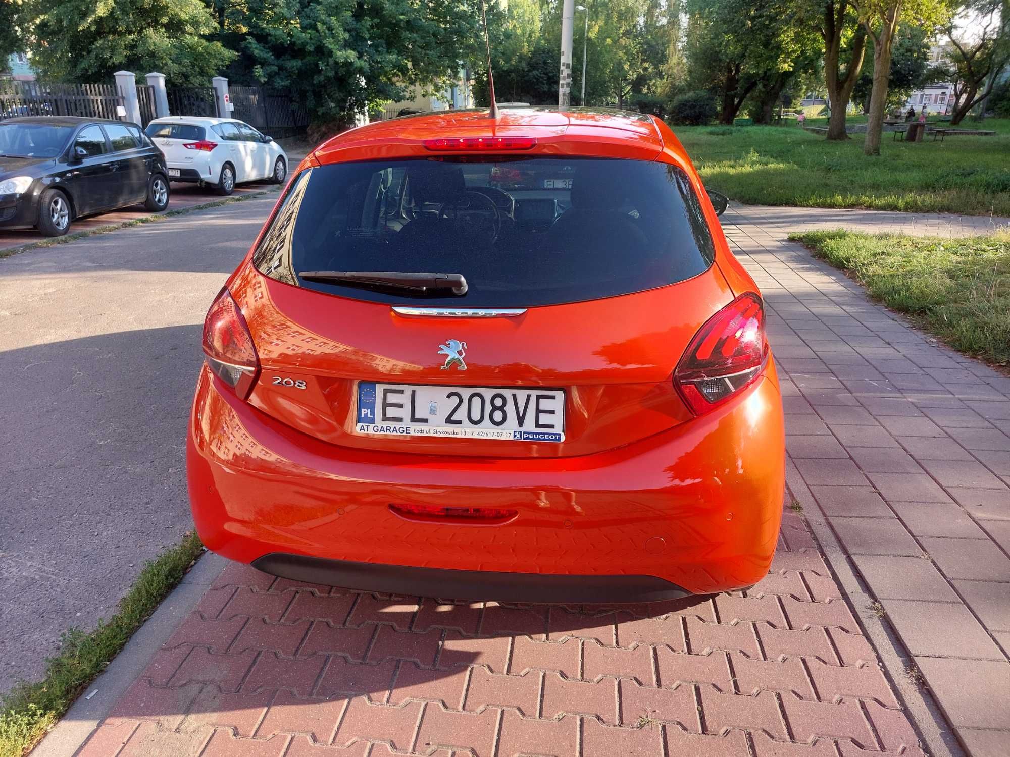 Peugeot 208 1.2 110 KM 2015 r. PL ASO Allure Premium