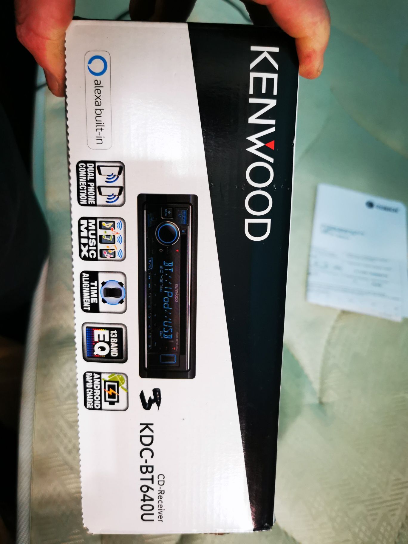 Autoradio cd com USB Ect com a marca   Kenwood