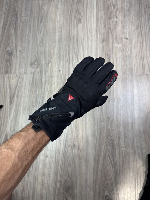 Dainese gore tex rekawice ocieplane czarne rozmiar xs