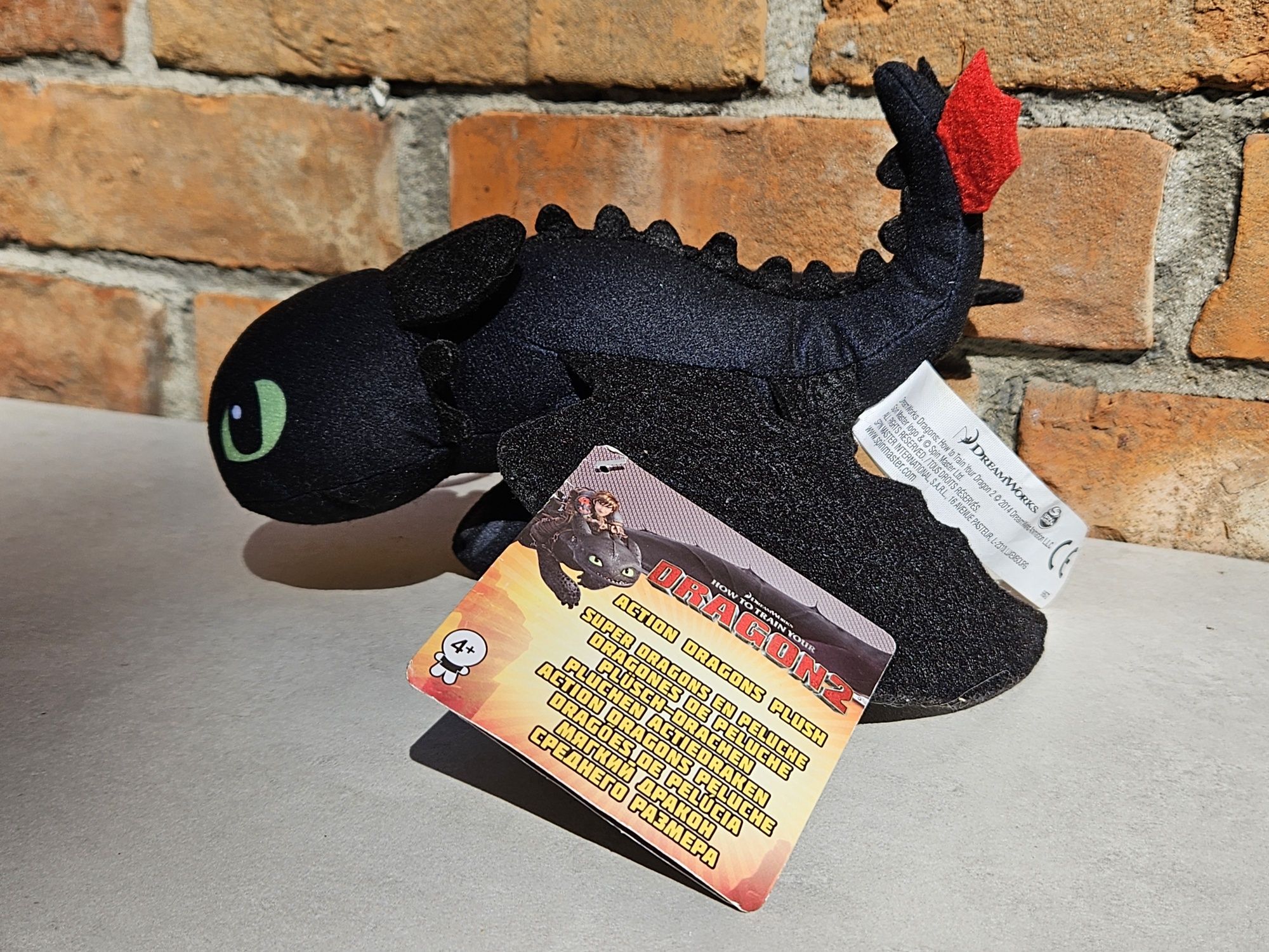 Nowy oryginał Szczerbatek Nocna Furia Toothless SpinMaster KupMiChceTo