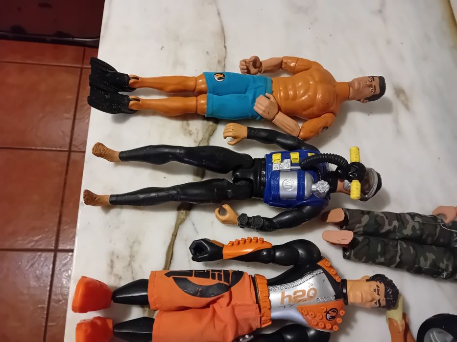 Conjunto de Bonecos Action Man
