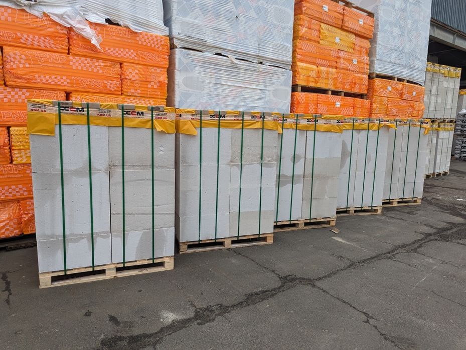 Газоблоки . .Піноблоки. HETTEN  ХСМ. D400-D500. 3600 грн.м3