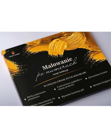 Malowanie po numerach 40x50 Santorini