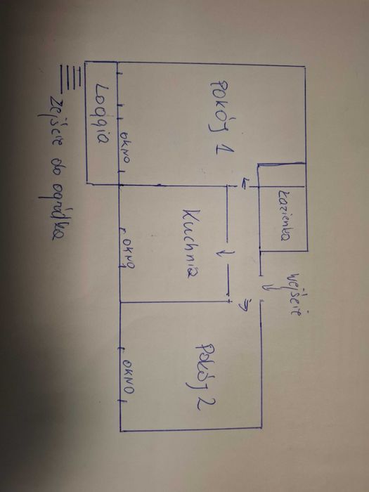 Parter 2 pokoje słoneczne z ogródkiem