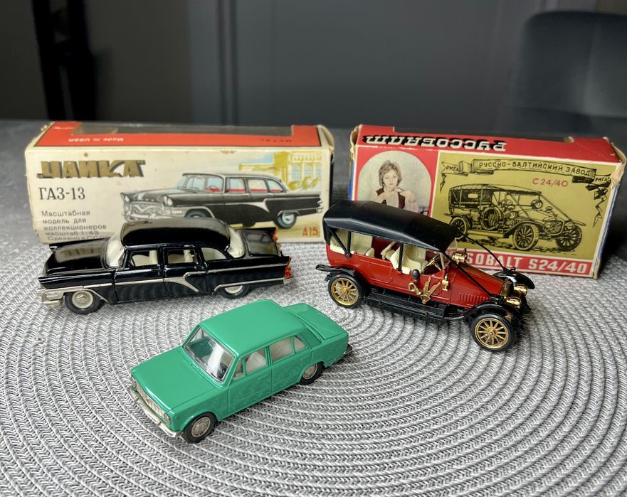 Модельки авто ссср 1:43