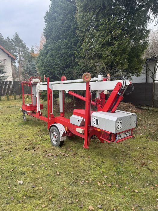 Podnośnik Koszowy na przyczepce OMME