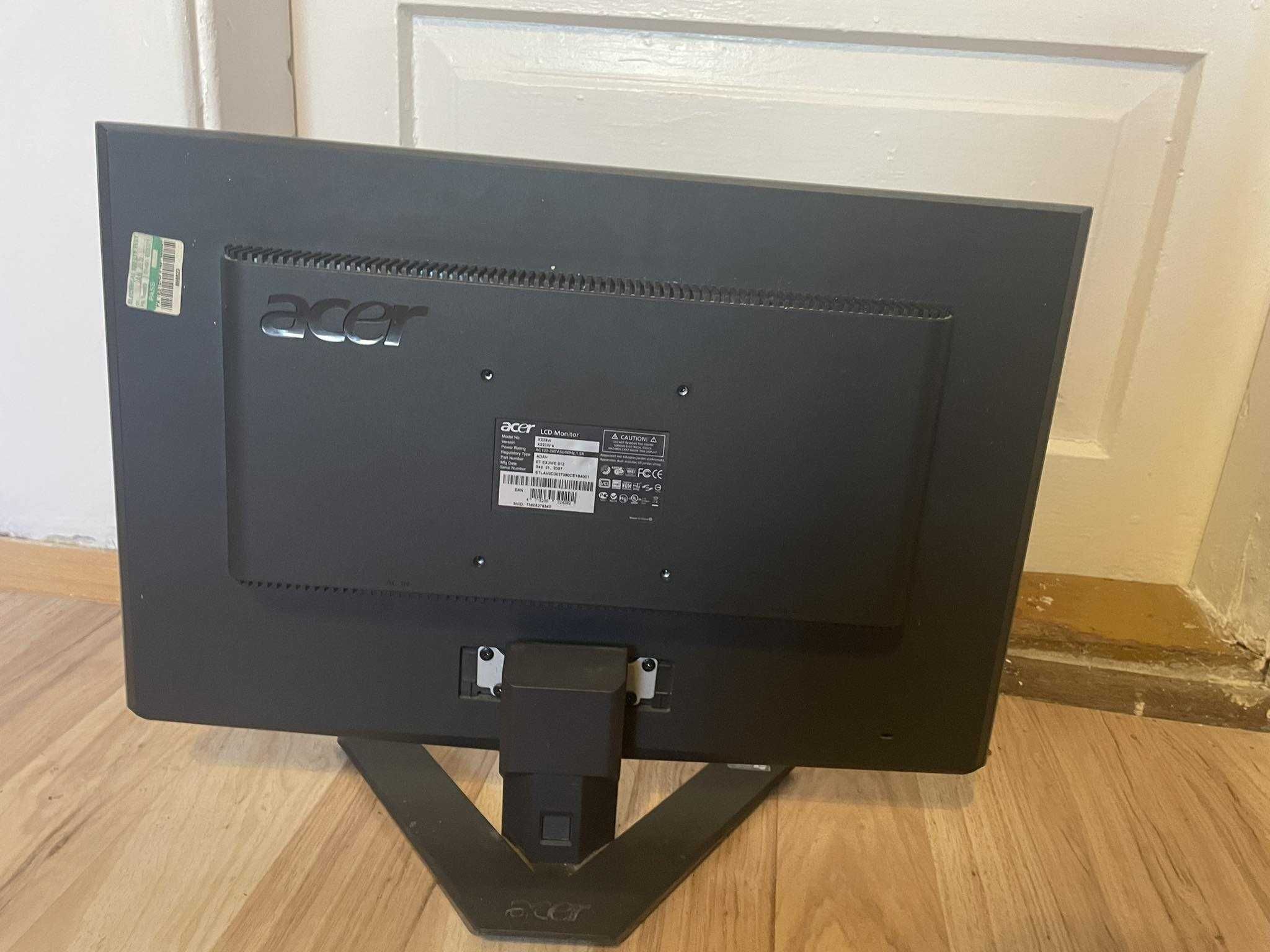 Monitor Acer X223W