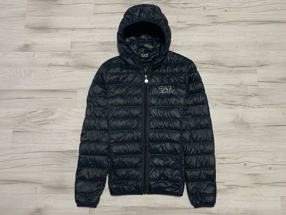 Emporio Armani_EA_Kurtka Meska Pikowana Puchowa Kurtka_S