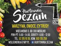 Sprzedaż warzyw owoców cytrusów