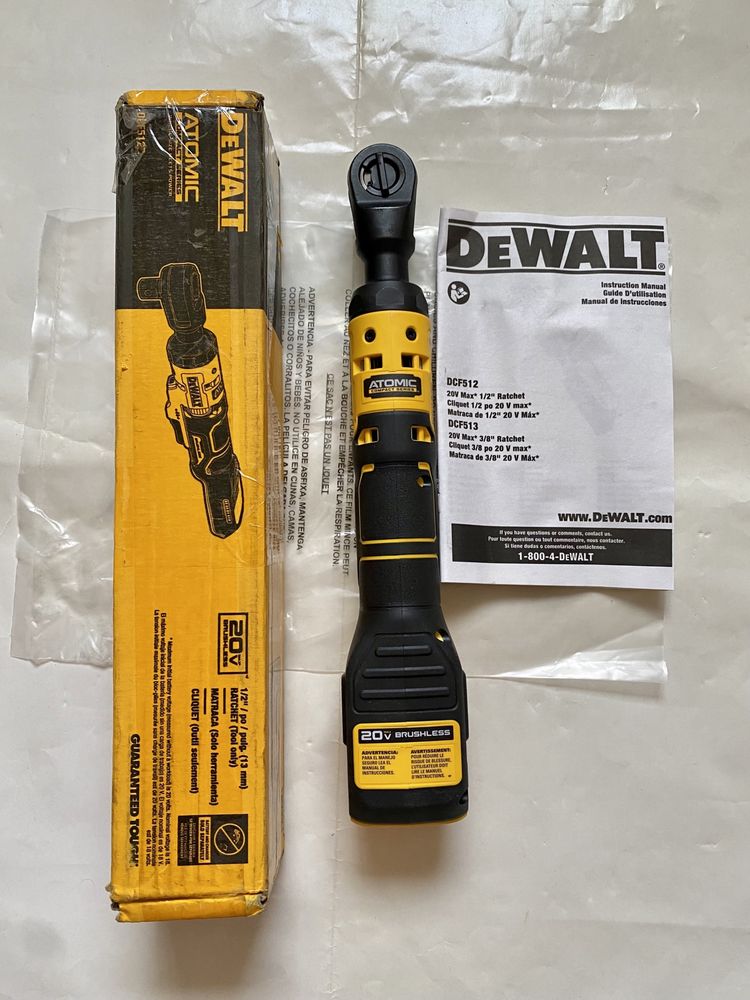 DEWALT DCF512 угловой гайковерт - трещетка