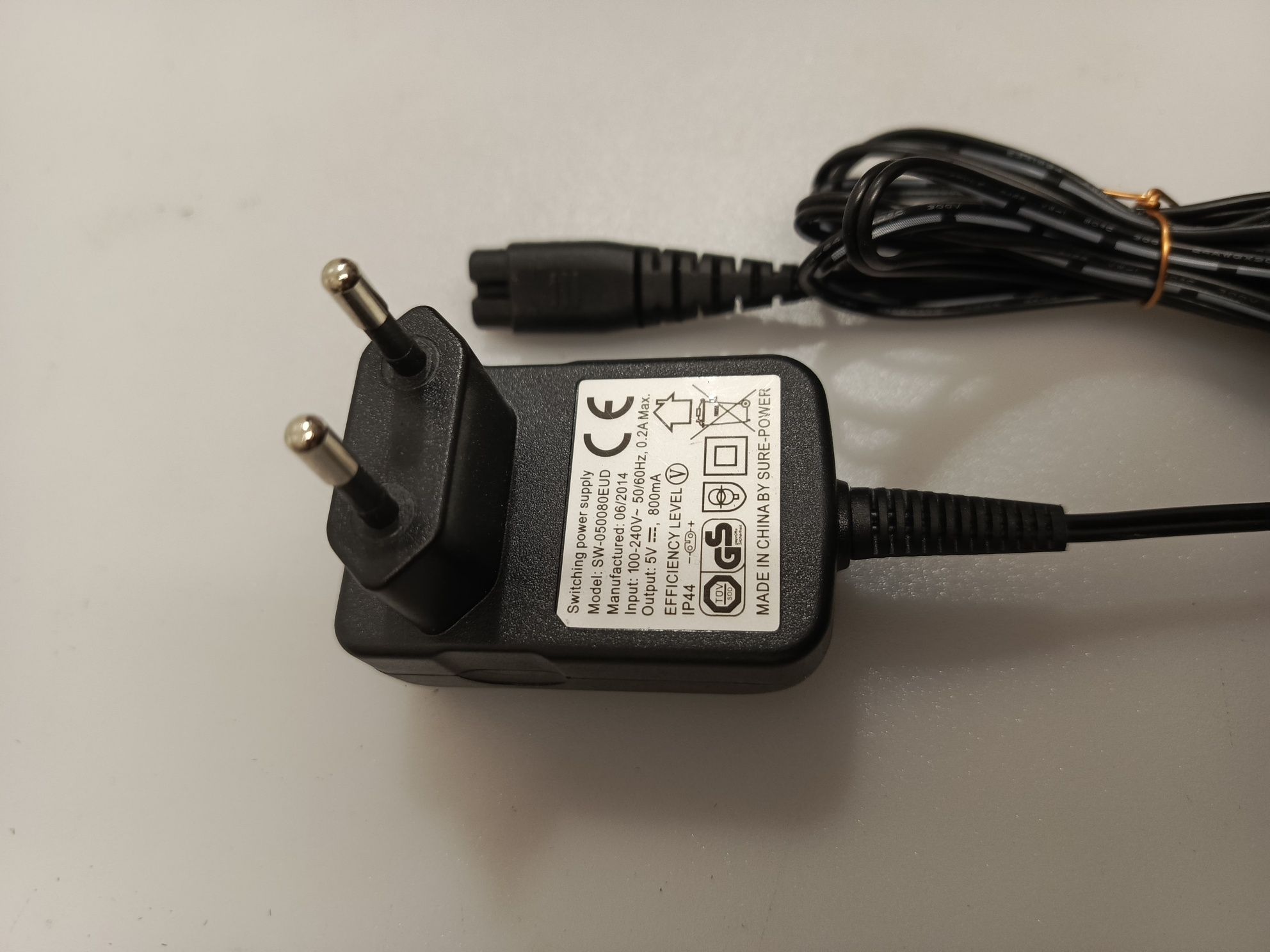 Zasilacz ładowarka do golarki 5V 800mA