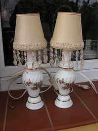 ręcznie zdobiona porcelana lampy lampki