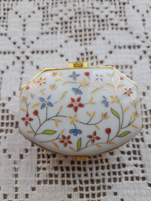 Шкатулка винтаж фарфор