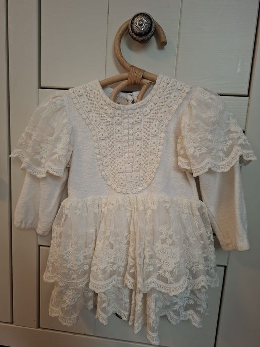 Sukienka koronkowa w stylu boho Blanifi rozmiar 86