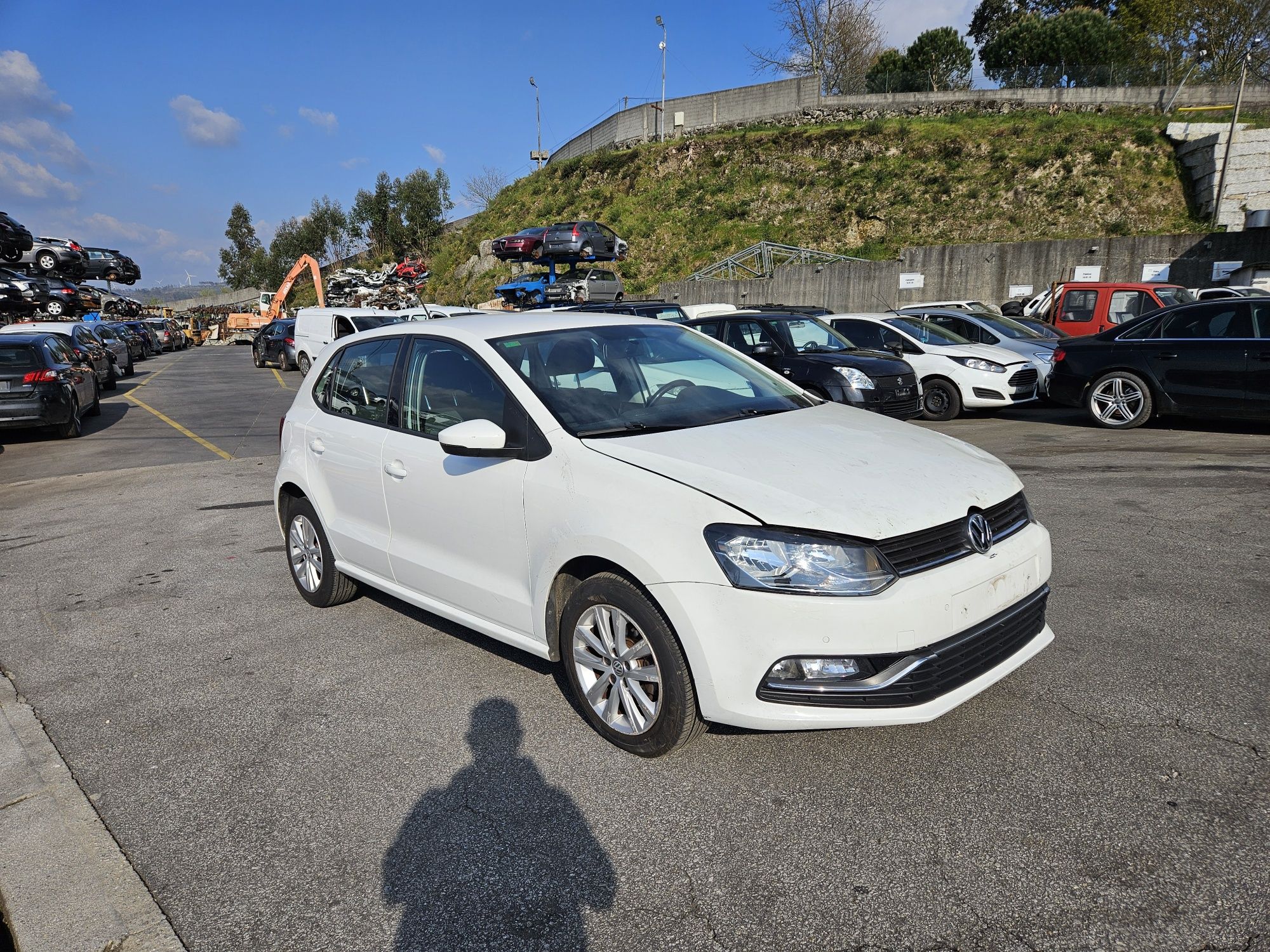 Volkswagen Polo 6R 1.4 TDi de 2017 para peças