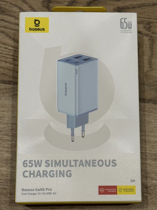 Зарядка Baseus 65w