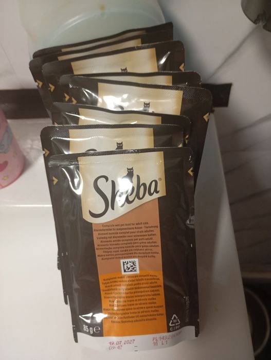 Karma dla kota sheba 1.50 za saszetke
